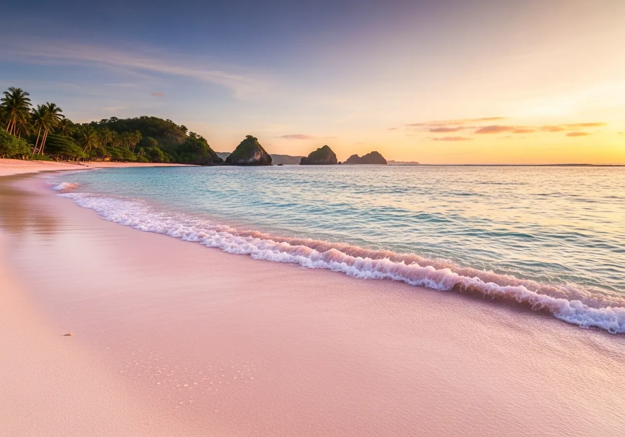 Pink Beach Private Boat